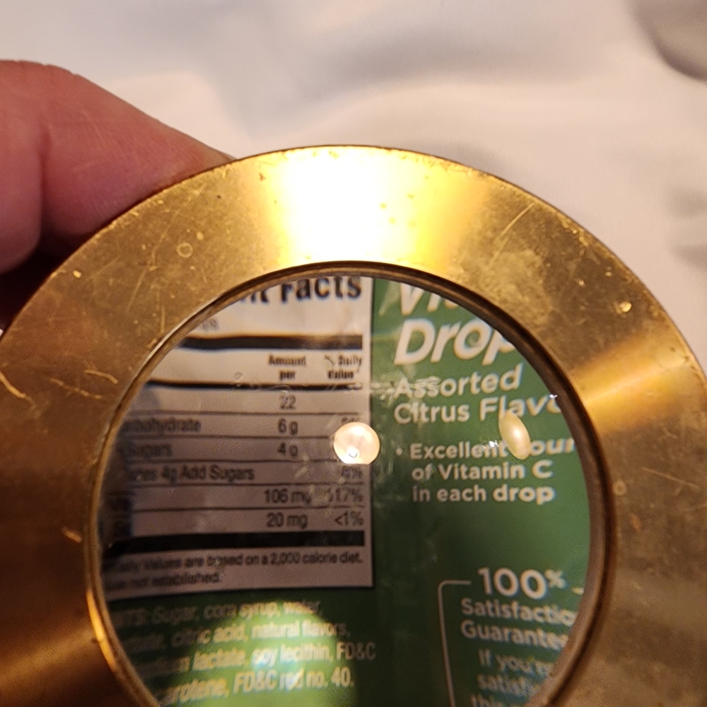 Brass Magnifying Glass - Picture 5 of 6